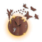 Fairy Design Laminated Wall Clock With Backlight