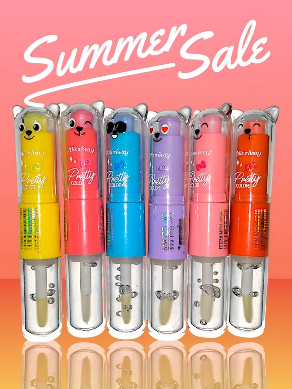2 In 1 Cute Lip Balm + Lip Oil – Moisturizing
