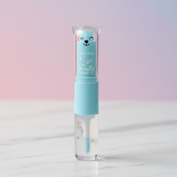 2 In 1 Cute Lip Balm + Lip Oil – Moisturizing