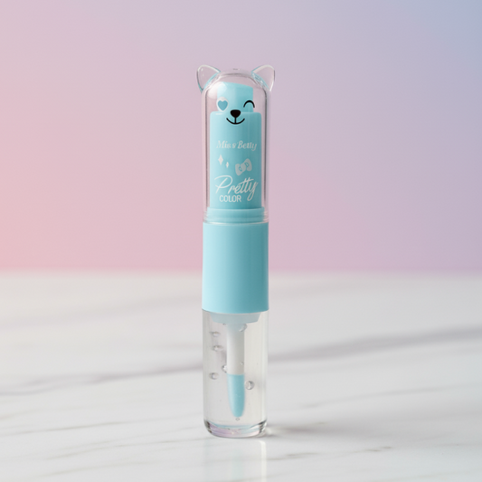 2 In 1 Cute Lip Balm + Lip Oil – Moisturizing