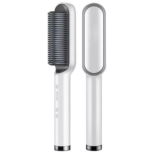 Hair Straightener Iron Brush Straight Hair Comb