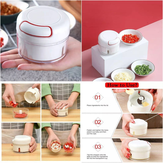 MINI FOOD CHOPPER Powerful Meat Grinder