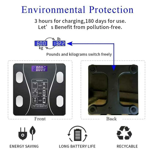 Wireless Bluetooth Digital Weight Scale
