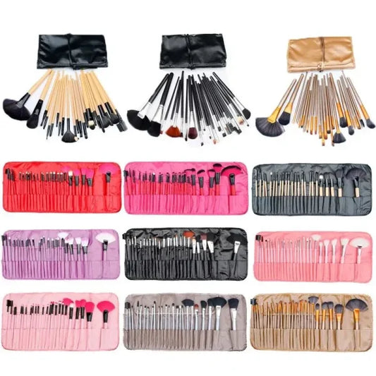 24pcs Makeup Brush Set Powder Foundation