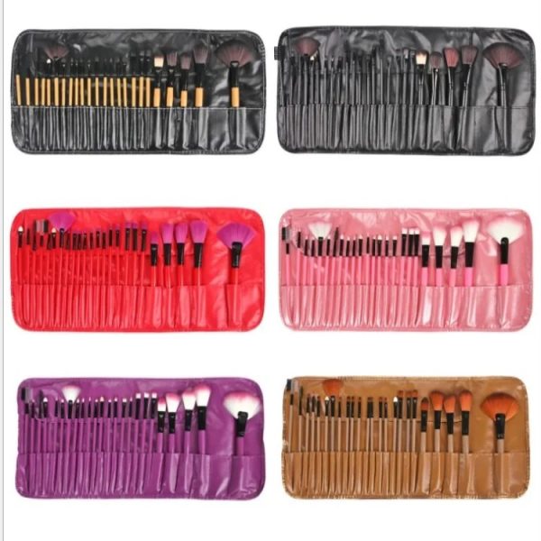 24pcs Makeup Brush Set Powder Foundation