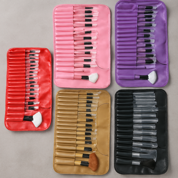 24pcs Makeup Brush Set Powder Foundation
