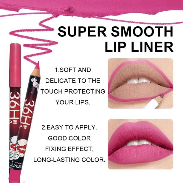 36h Jumbo Lip Liner Pencil Pack