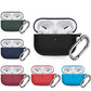 Silicone Protective Case for AirPods Pro 360° Shockproof Cover with Hook