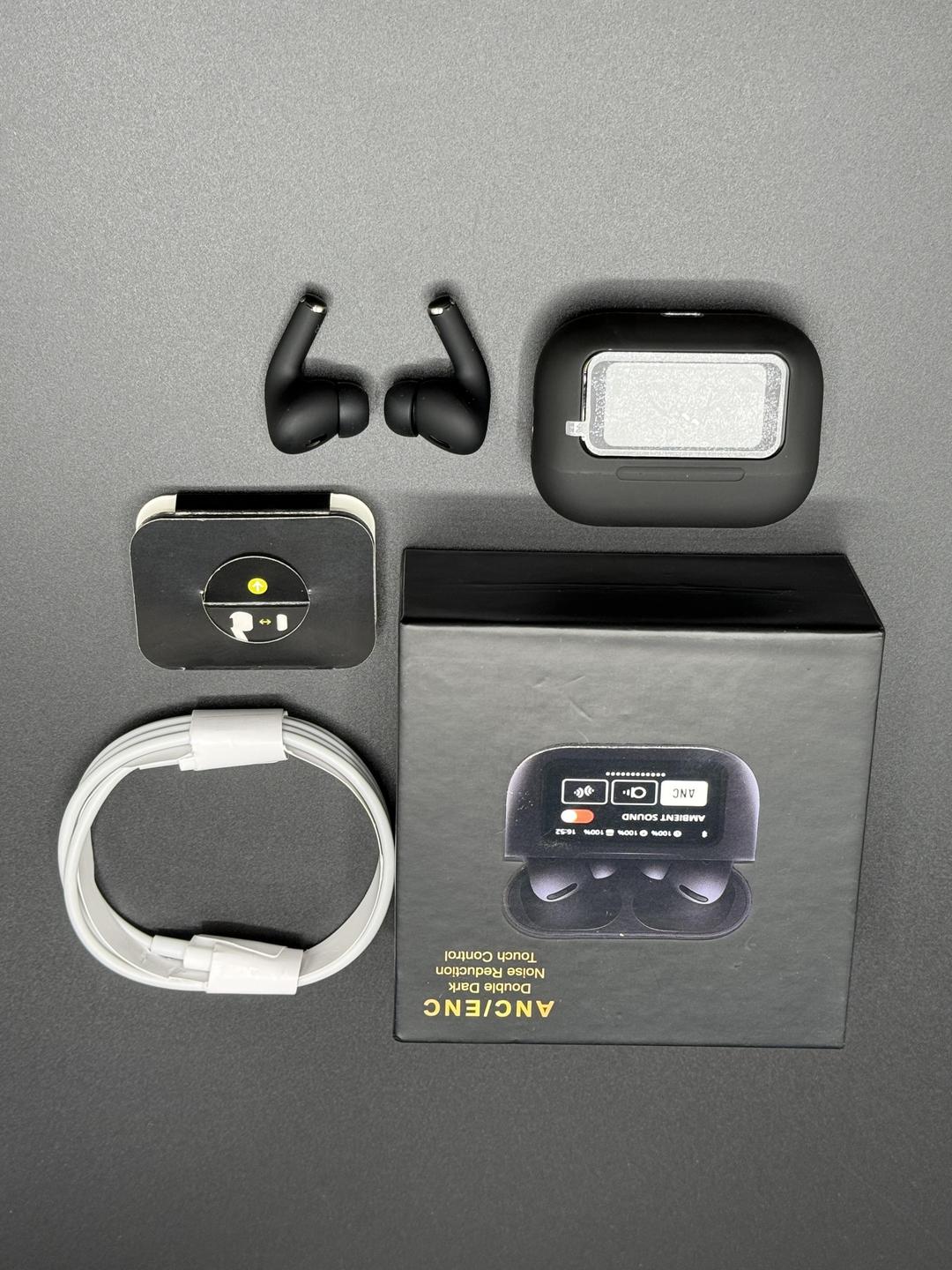 A9 Pro Air pods ANC/ENC Black