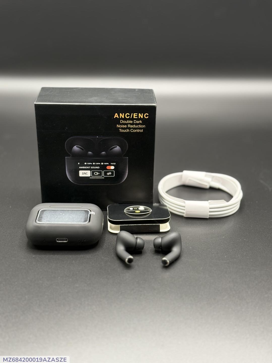 A9 Pro Air pods ANC/ENC Black