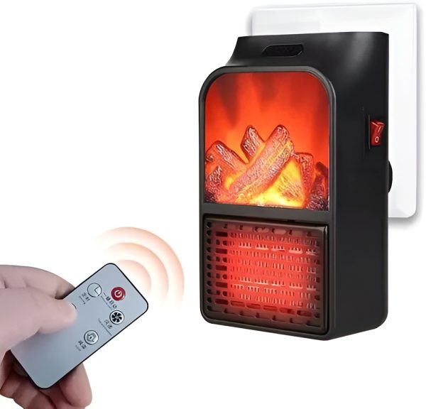 Flame Heater 1000w – Portable Electric Plug-in