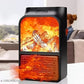 Flame Heater 1000w – Portable Electric Plug-in