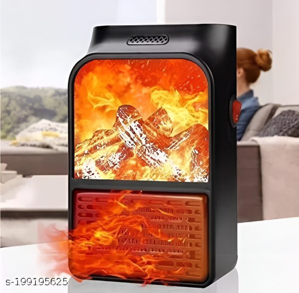 Flame Heater 1000w – Portable Electric Plug-in