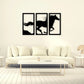 Three Panel Horse Frame