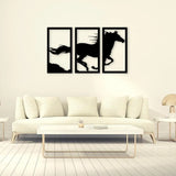 Three Panel Horse Frame