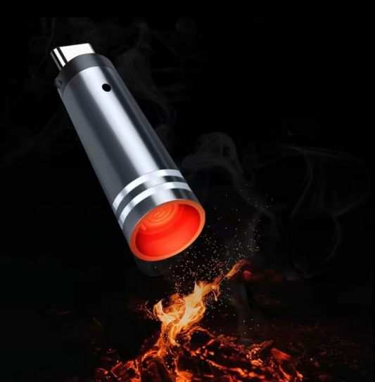 Portable Cigarette Lighter – Windproof Usb Plug & Play