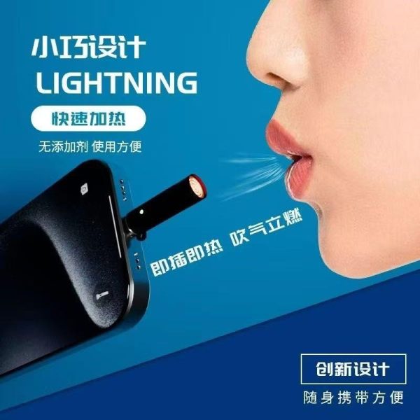 Portable Cigarette Lighter – Windproof Usb Plug & Play