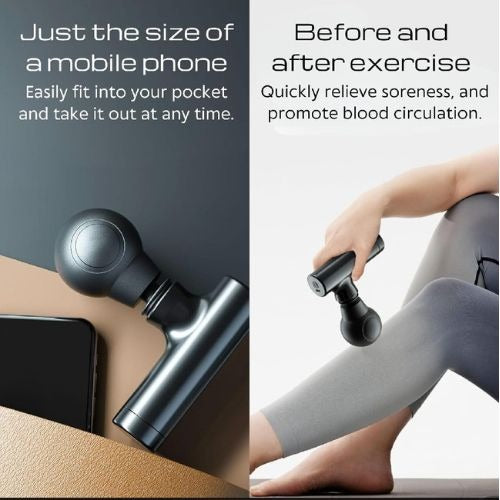 Rechargeable Facial Gun Massager
