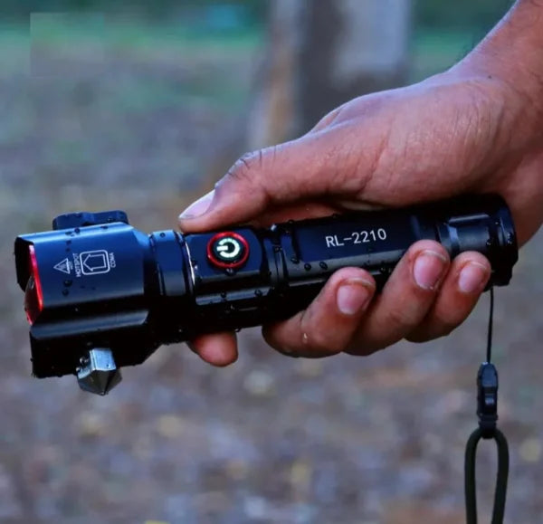 Multifunctional Rechargeable Led Emergency Flashlight