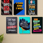 Set Of 3pcs Flower Metal Art Wall Frame