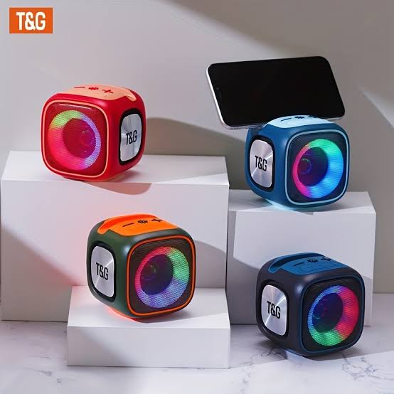 Portable Bluetooth Speaker With Led Lights